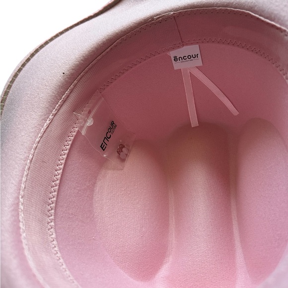 Rhinestone pink Studded Women's Cowboy Hat - Picture 5 of 6